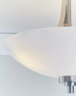 Quay Design Brooke Ceiling Light Satin Chrome -Fashion Lamps 292VG A4