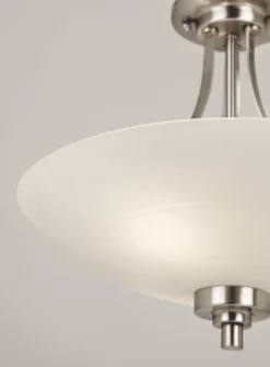 Quay Design Brooke Ceiling Light Satin Chrome -Fashion Lamps 292VG A5