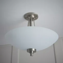 Quay Design Brooke Ceiling Light Satin Chrome -Fashion Lamps 292VG A6