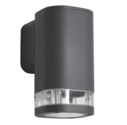 Zinc EOS Outdoor Up Or Down Wall Light Anthracite