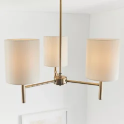 Quay Design Sophia 3-Light Ceiling Antique Brass