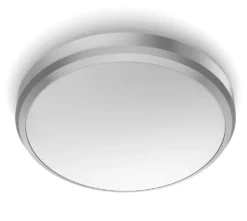 Philips BALANCE CL257 LED Moisture Resistant Ceiling Light Nickel 6W 600lm