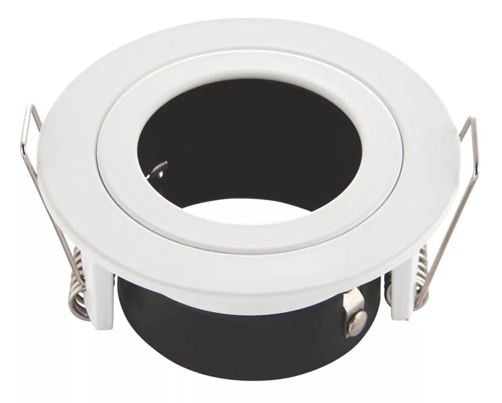 LAP Cast Baffle Fixed Anti-Glare Recessed Downlight White 3 LAP Cast Baffle Fixed Anti-Glare Recessed Downlight White - Image 3