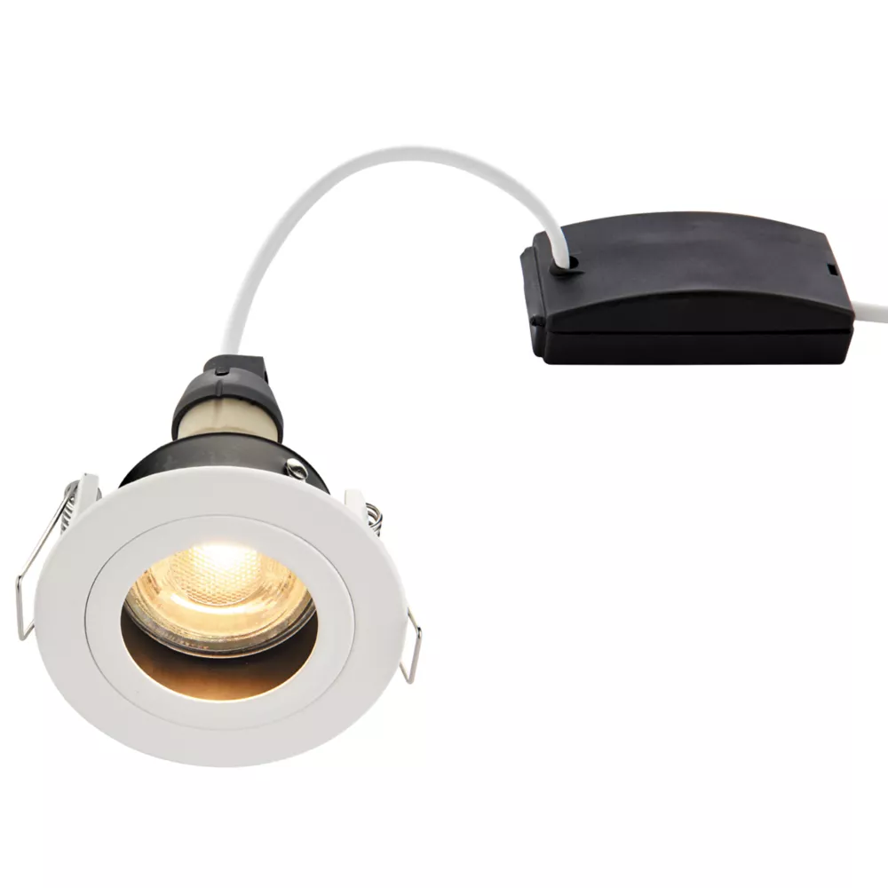 LAP Cast Baffle Fixed Anti-Glare Recessed Downlight White 1 LAP Cast Baffle Fixed Anti-Glare Recessed Downlight White