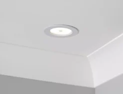 Zinc RENO Fixed LED Downlight With PIR White 8W 500lm -Fashion Lamps 317KJ A2