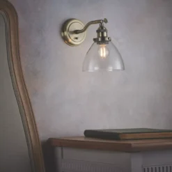 Quay Design Karlson Adjustable Wall Light Antique Brass -Fashion Lamps 322VG A5