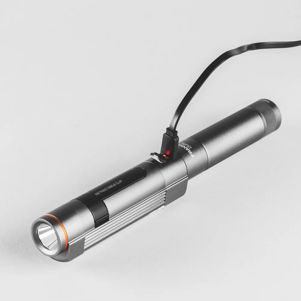 Nebo Franklin Dual RC Rechargeable LED Flashlight/Worklight Black Graphite 500lm 2 Nebo Franklin Dual RC Rechargeable LED Flashlight/Worklight Black Graphite 500lm - Image 2