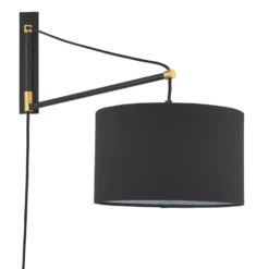Quay Design Carter Wall Light Matt Black -Fashion Lamps 327VG A3
