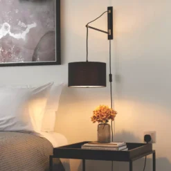 Quay Design Carter Wall Light Matt Black -Fashion Lamps 327VG A6