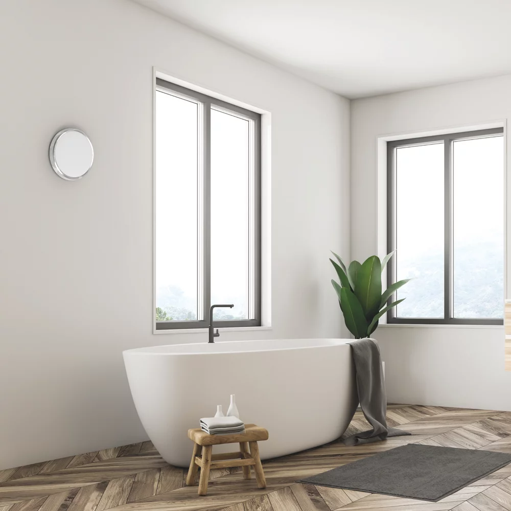 4lite WiZ Connected LED Smart Wall/Ceiling Light Chrome 18W 1620lm 2 4lite WiZ Connected LED Smart Wall/Ceiling Light Chrome 18W 1620lm - Image 2