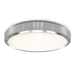 4lite WiZ Connected LED Smart Wall/Ceiling Light Chrome 18W 1620lm