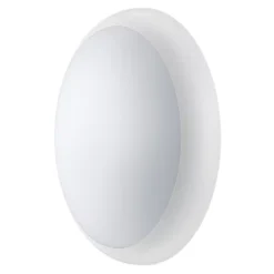Luceco Sierra LED Bulkhead With Microwave Sensor White 15W 1200lm