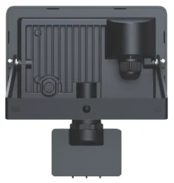 LAP Weyburn Outdoor LED Floodlight With PIR Sensor Black 20W 2000lm -Fashion Lamps 335PG A3