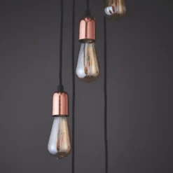 Quay Design Hansen LED 5-Light Pendant Copper 10W 210lm -Fashion Lamps 347VH A5