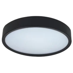 Luceco LED Colour Changing Decorative Ceiling Light Black 18W 1350lm