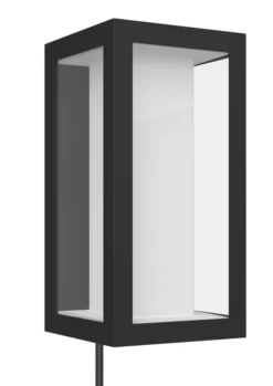 Philips Hue Impress Outdoor LED Wall Light Black 8W 710-1180lm