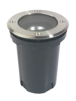 4lite 120mm Outdoor LED Inground Light Stainless Steel 6W 229lm