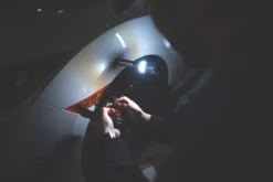 Nebo Franklin Twist RC Rechargeable LED Handheld Work Light Grey 400lm -Fashion Lamps 390KX A2