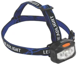 Diall LED Head Torch Black 120lm -Fashion Lamps 394KK A2