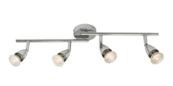 Saxby Amalfi Bar 4-Light Spotlight Chrome