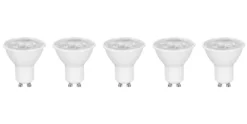 LAP 0324782731 GU10 LED Light Bulb 345lm 3.6W 5 Pack