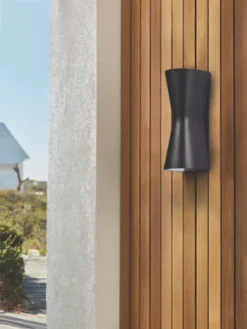 Coast Skye Outdoor Wall Light Black -Fashion Lamps 401KJ A2