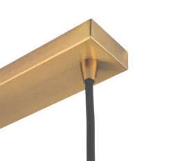 4lite Decorative Bar Pendant Antique Brass -Fashion Lamps 412TV A3