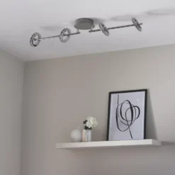 Quay Design Rico LED 4-Light Spotlight Chrome 20W 1160lm -Fashion Lamps 413VG A3