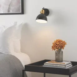 Quay Design Orion Adjustable Wall Spotlight Matt Black -Fashion Lamps 418VG A4