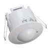 Zinc THEA Indoor White Microwave Recessed Sensor 360°