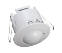 Zinc THEA Indoor White Microwave Recessed Sensor 360°