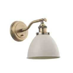 Quay Design Banbridge Adjustable Wall Spotlight Satin Taupe -Fashion Lamps 428VG A3