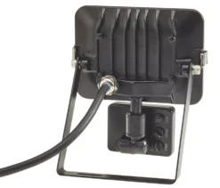 Brackenheath ISpot Outdoor LED Slim Floodlight With PIR Sensor Black 10W 900lm -Fashion Lamps 430FH A2