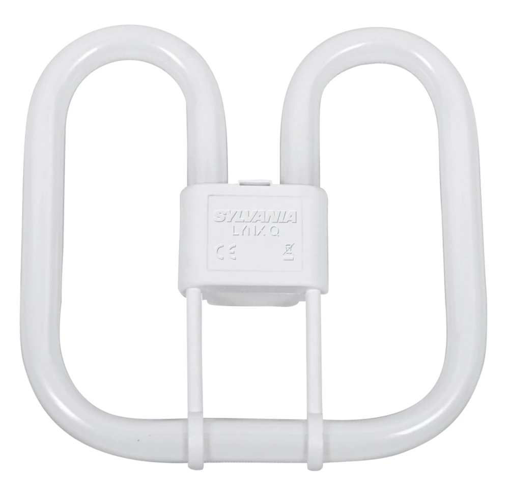 Sylvania Lynx GR10Q 4-Pin 2D Compact Fluorescent Light Bulb 2850lm 38W 1 Sylvania Lynx GR10Q 4-Pin 2D Compact Fluorescent Light Bulb 2850lm 38W