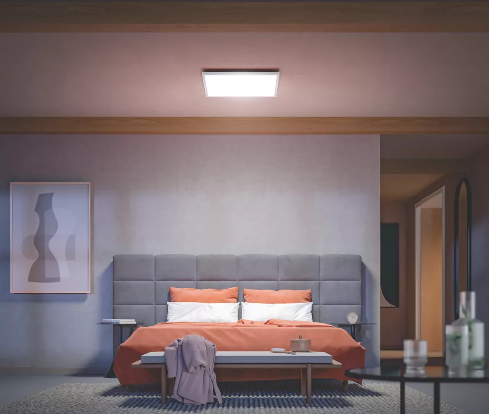 Philips Hue Ambiance Surimu Square 600 X 600mm LED Smart Panel Light 60W 4150lm 2 Philips Hue Ambiance Surimu Square 600 X 600mm LED Smart Panel Light 60W 4150lm - Image 2