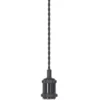4lite LED Vintage Pendant Blackened Silver 7.5W 690lm