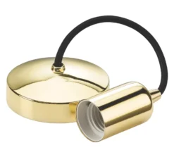 Knightsbridge 8270PB Contemporary Pendant Polished Brass