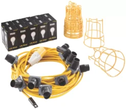 Defender 22m LED Festoon Lighting Chain 10W 8000lm