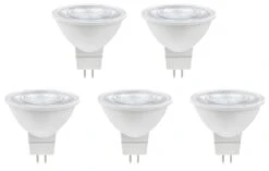 LAP GU5.3 MR16 LED Light Bulb 210lm 2W 5 Pack