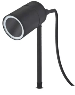 Luceco LEXDLSBK-01 Outdoor Decorative Lawn Spike Light Black -Fashion Lamps 476PV A2