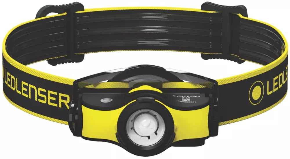 LEDlenser IH5R Rechargeable LED Head Torch Black/Yellow 400lm 2 LEDlenser IH5R Rechargeable LED Head Torch Black/Yellow 400lm - Image 2