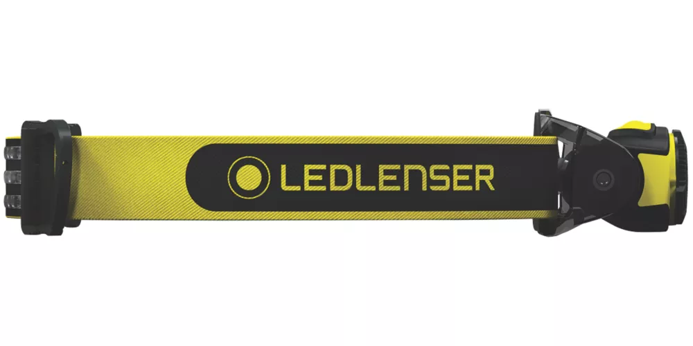 LEDlenser IH5R Rechargeable LED Head Torch Black/Yellow 400lm 3 LEDlenser IH5R Rechargeable LED Head Torch Black/Yellow 400lm - Image 3
