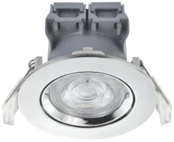 LAP Tilt LED Downlight Chrome 4.5W 420lm