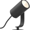 Philips Hue Lily Outdoor LED Smart Spotlight Base Unit Anthracite 8W 600lm