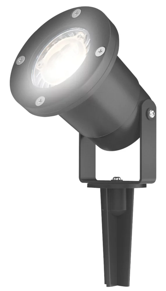 4lite WiZ Connected Outdoor LED Smart Garden Spike Light Black 4.9W 345lm 2 4lite WiZ Connected Outdoor LED Smart Garden Spike Light Black 4.9W 345lm - Image 2