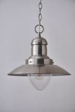 Quay Design Brim Ceiling Pendant Satin Nickel -Fashion Lamps 504VG A5