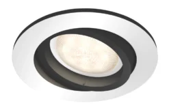 Philips Hue Miliskin Adjustable Head Recessed Smart Lighting Downlight & Wireless Dimming Switch 5.5W 250lm