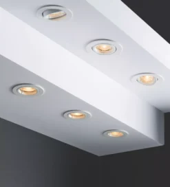 LAP Cast Fixed Downlight Matt White -Fashion Lamps 521KJ A2