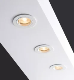 LAP Cast Fixed Downlight Matt White -Fashion Lamps 521KJ A3