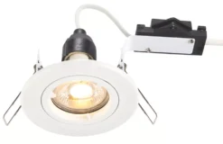 LAP Cast Fixed Downlight Matt White -Fashion Lamps 521KJ A5